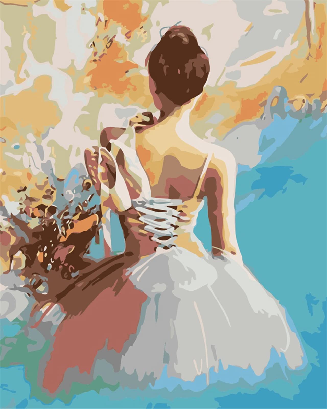 Painting Kitストラップドレス